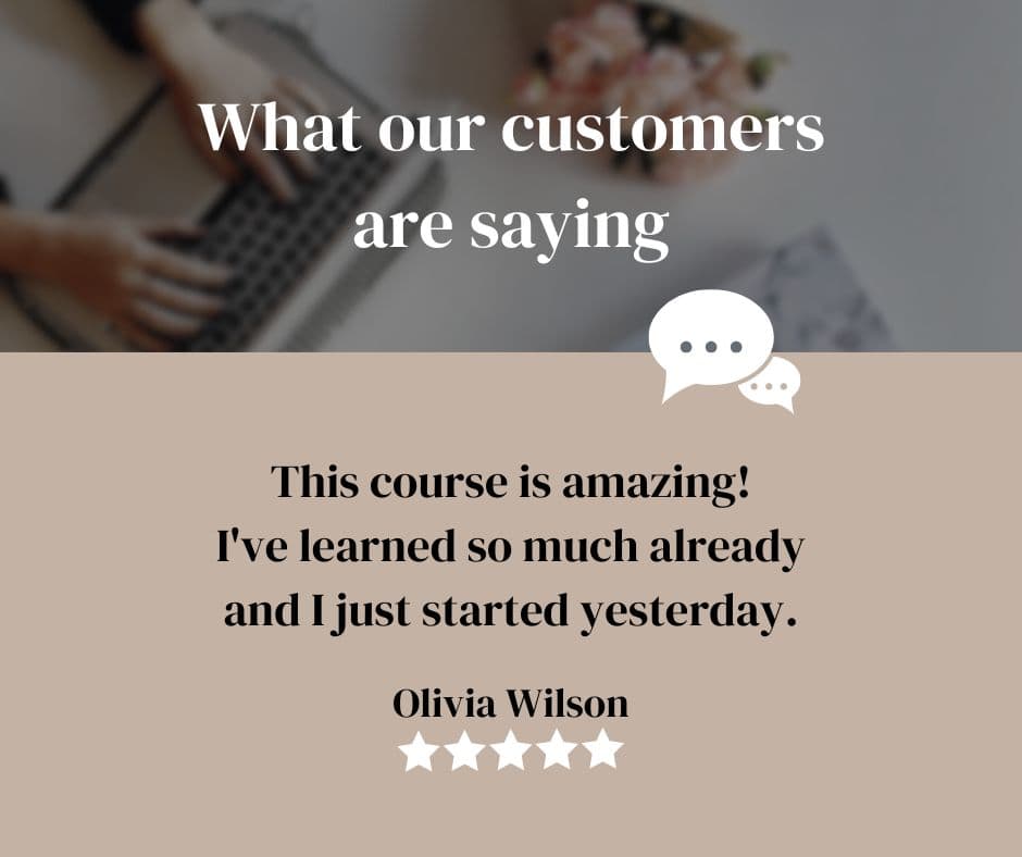 example customer review graphic